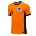 Maillot de foot Pays-Bas Wout Weghorst #9 Domicile vêtements Europe 2024 Manches Courtes